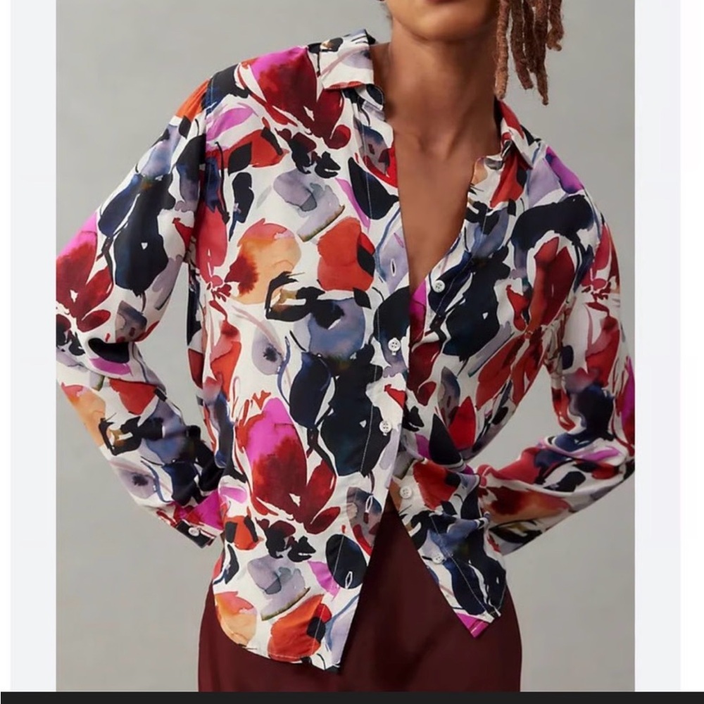 Cloth & Stone Floral Blouse